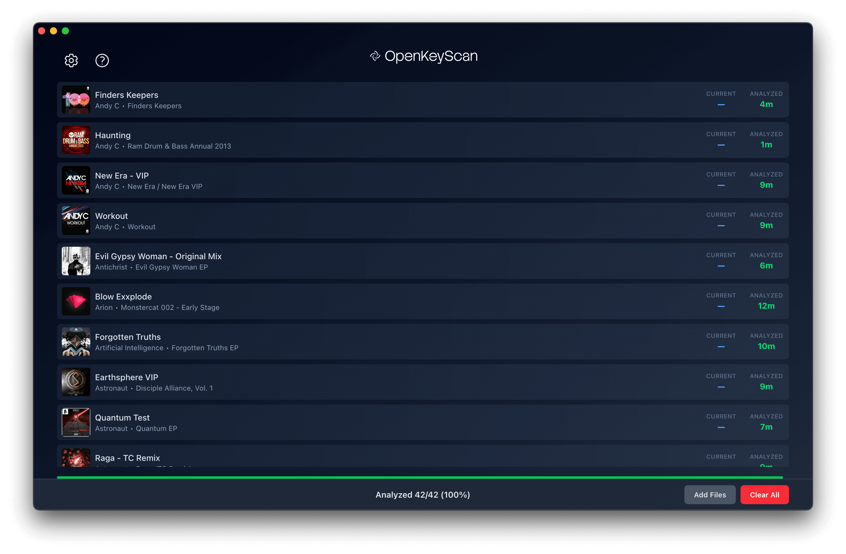 openkeyscan screenshot